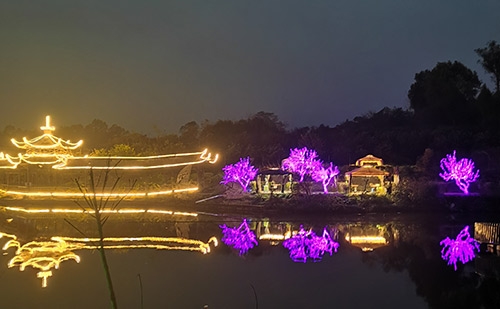 香蕉视频一级片鱼塘夜色
